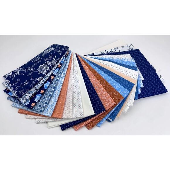 Denim and Daisies Quilt Kit by Fig Tree Co for Moda - Picture 7 of 8